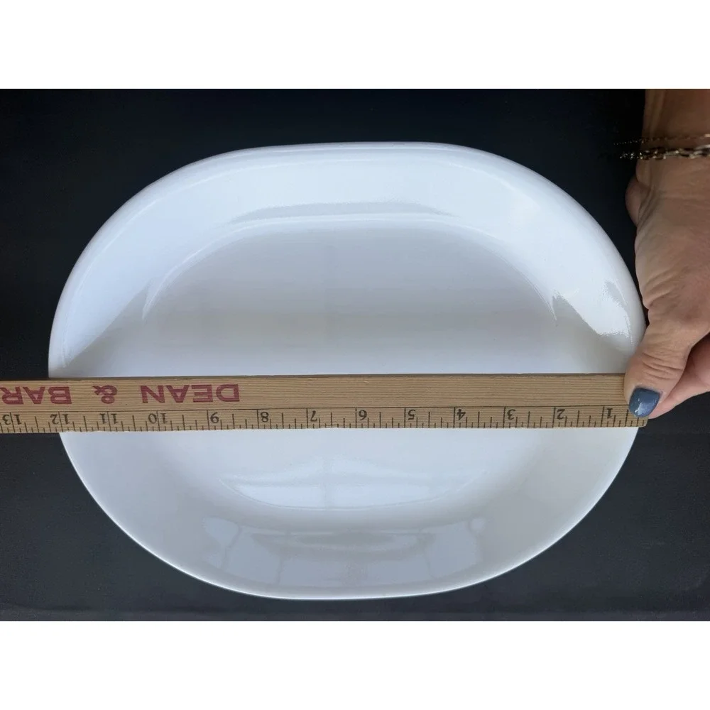 Corelle Winter Frost White Platter, White Corelle Dishes, White Corelle Platter